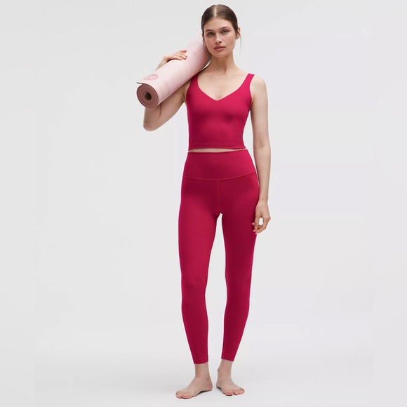 NWT Lululemon Align Tank Top *Light Support, A/B Cup in Berry Rumble - Picture 6 of 9